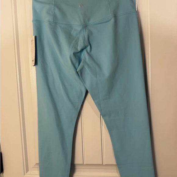 Athleta Ultra High Rise Elation Light Blue Leggings - Picture 3 of 5